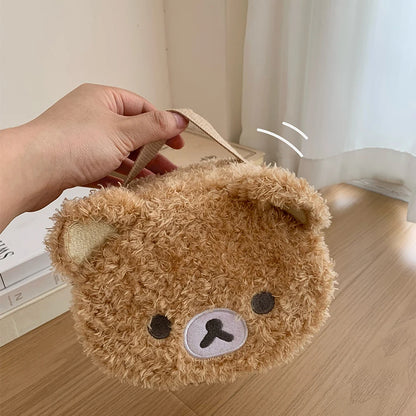 Plüsch-Kosmetiktasche Bär