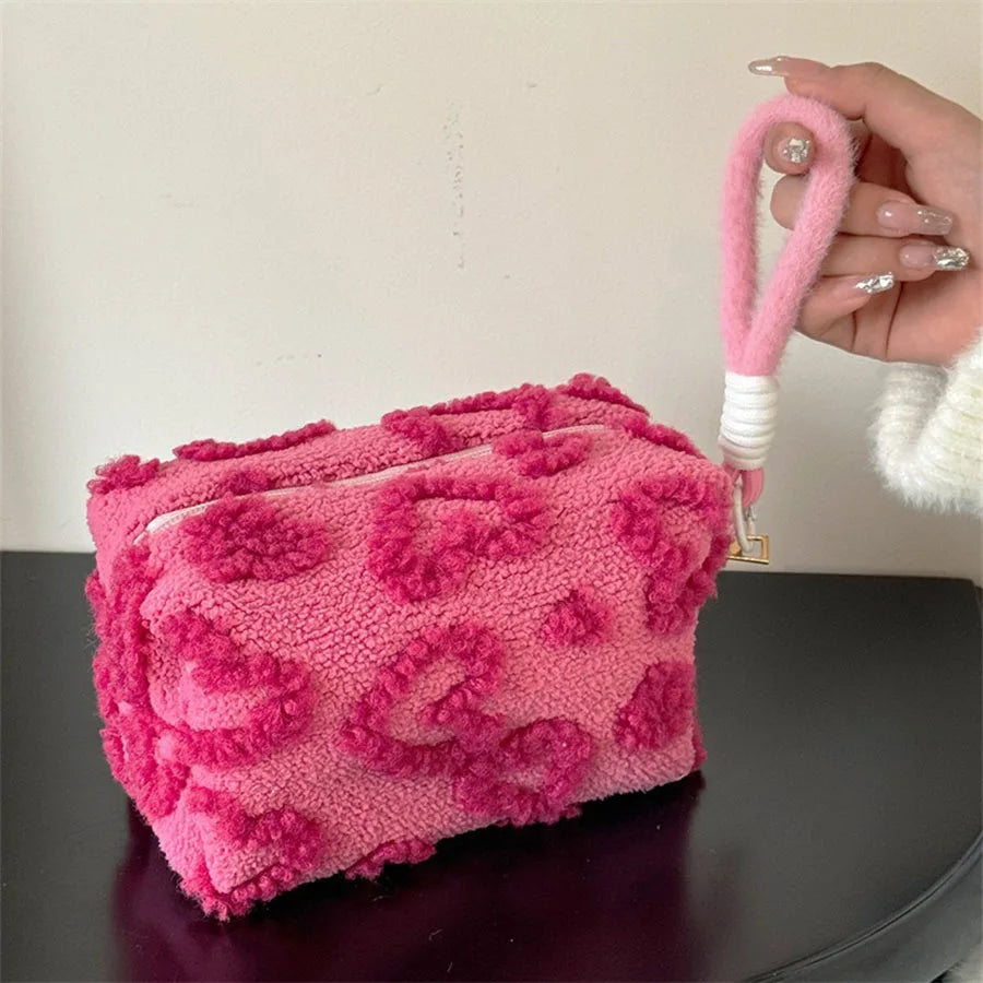 Plüsch-Reisetasche mit Griff