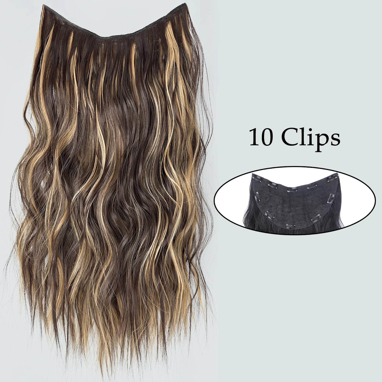 Clip-Extensions 5-teilig, lang & glatt, 80cm