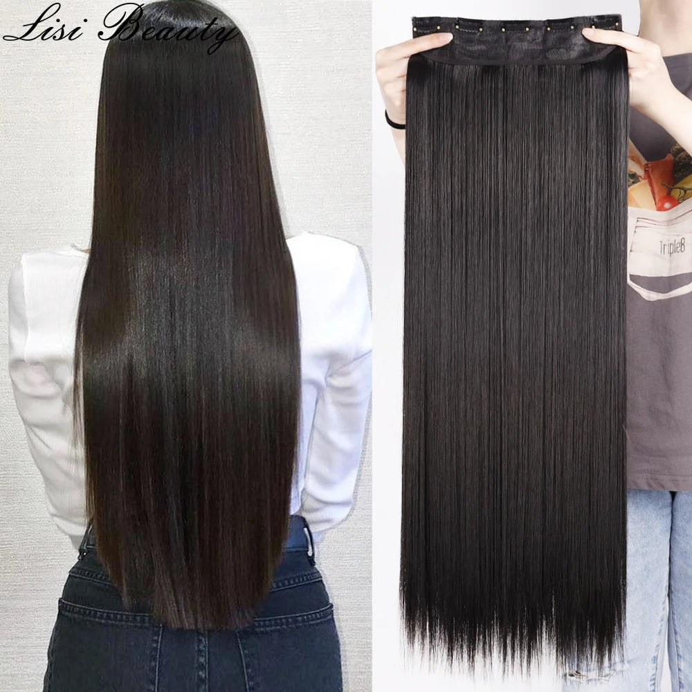 Clip-Extensions 5-teilig, lang & glatt, 80cm