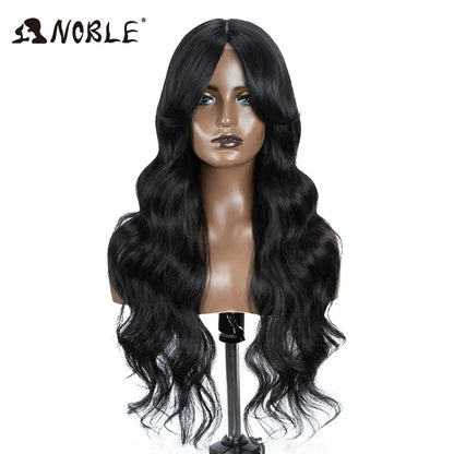 Braune Lace-Front-Perücke, Water Wave, 28 Zoll – Produktfoto 11