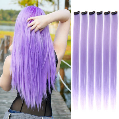Clip-Extensions, bunte Party-Highlights, 22 Zoll