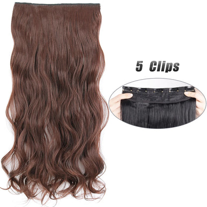 Clip-Extensions 5-teilig, lang & glatt, 80cm