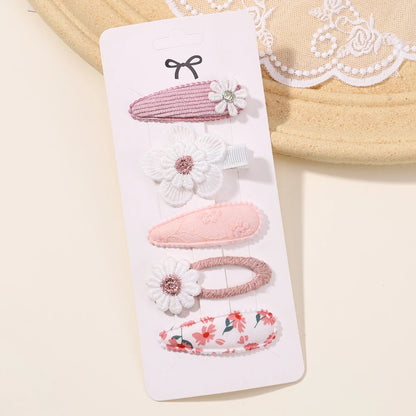 Mini-Baby-Haarclips, Blume & Hase, 5-teilig