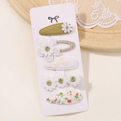 Mini-Baby-Haarclips, Blume & Hase, 5-teilig