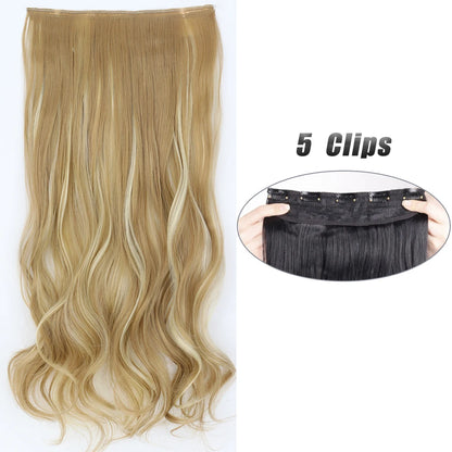 Clip-Extensions 5-teilig, lang & glatt, 80cm