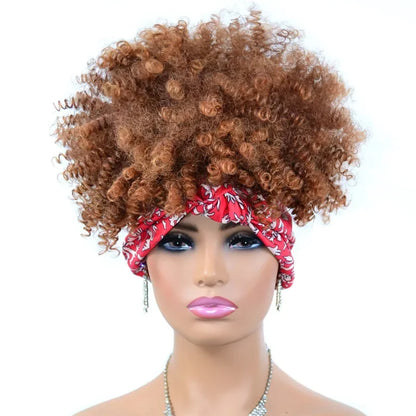Curly Headband-Perücke, kurz & lockig – Produktfoto 20