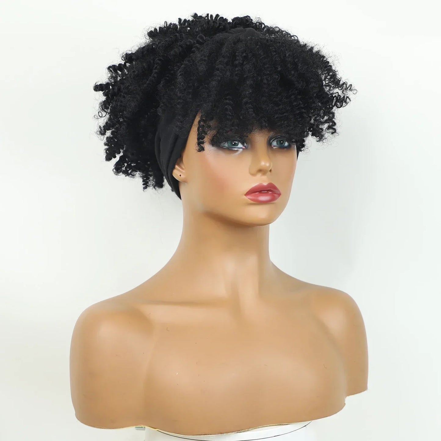 Curly Headband-Perücke, kurz & lockig – Produktfoto 12