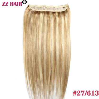 ZZHAIR 100% Echthaar-Extensions, Remy, 16–26 Zoll
