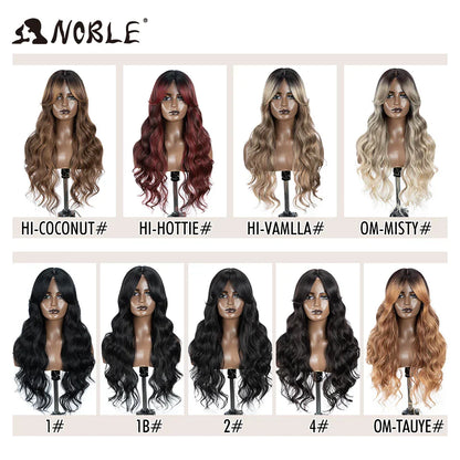 Braune Lace-Front-Perücke, Water Wave, 28 Zoll – Produktfoto 2
