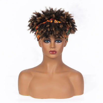 Curly Headband-Perücke, kurz & lockig – Produktfoto 13