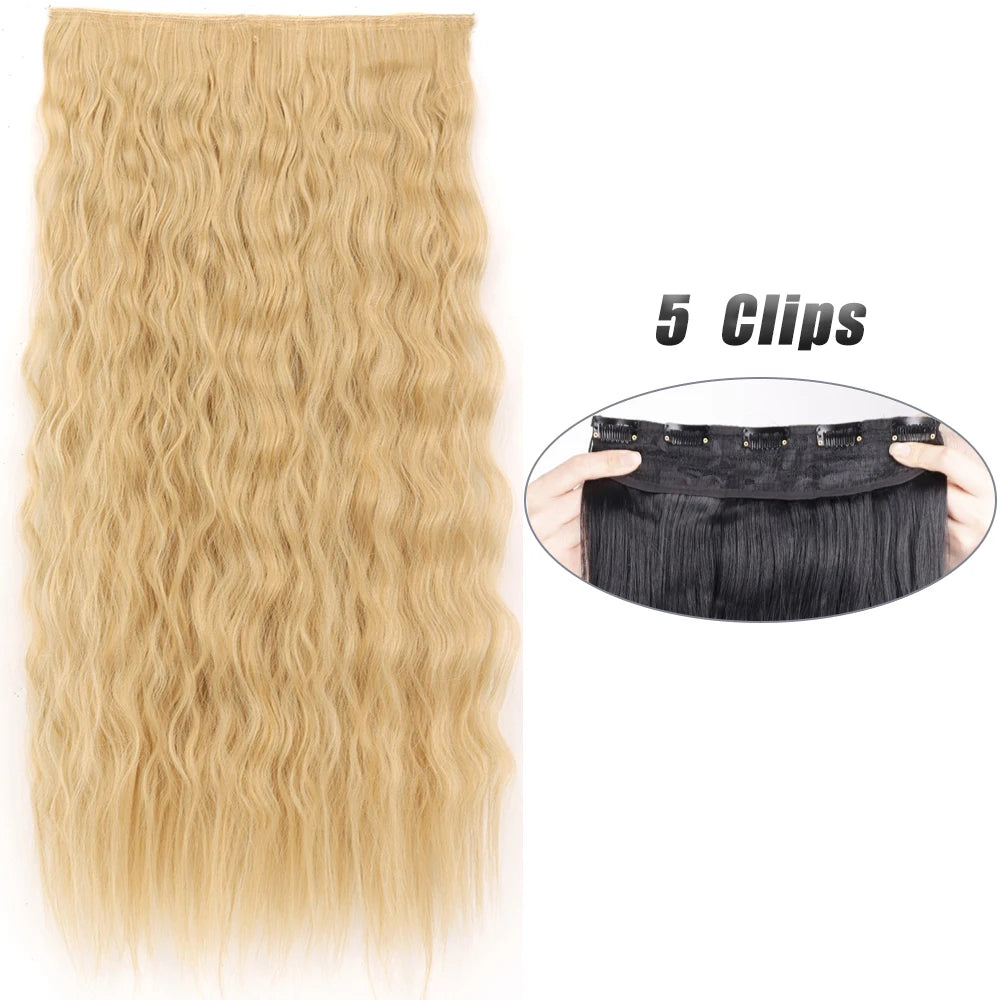 Clip-Extensions 5-teilig, lang & glatt, 80cm