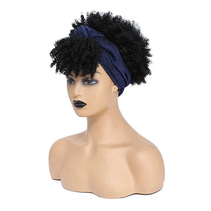 Curly Headband-Perücke, kurz & lockig – Produktfoto 8