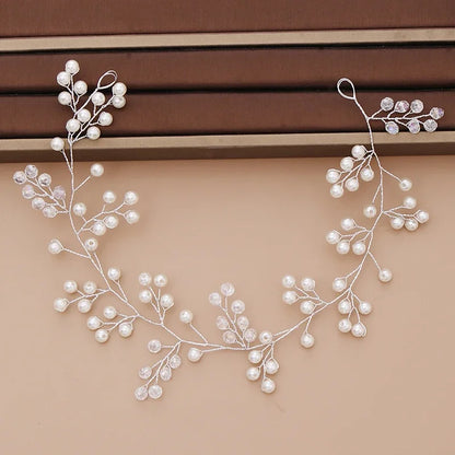Strass-Tiara-Stirnband für die Braut
