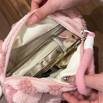 Plüsch-Reisetasche mit Griff