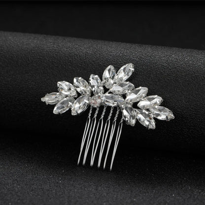 Einfacher Haarkamm mit Strass