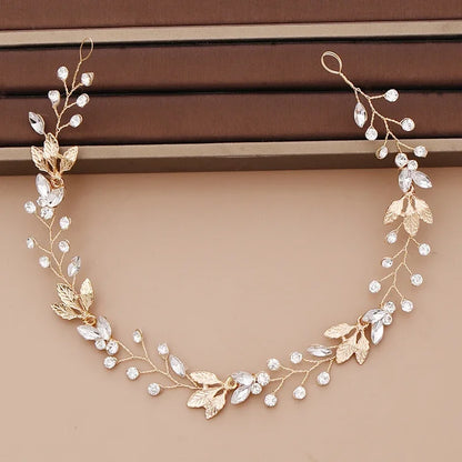 Strass-Tiara-Stirnband für die Braut