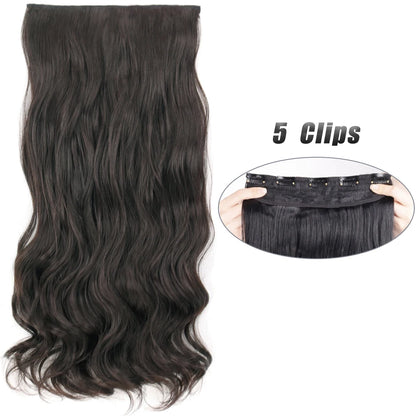 Clip-Extensions 5-teilig, lang & glatt, 80cm