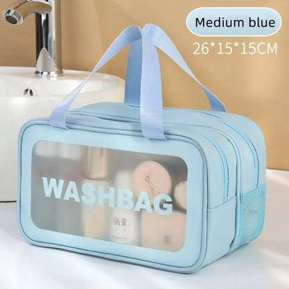 Trocken-Nass-Trenn-Tasche, transparent
