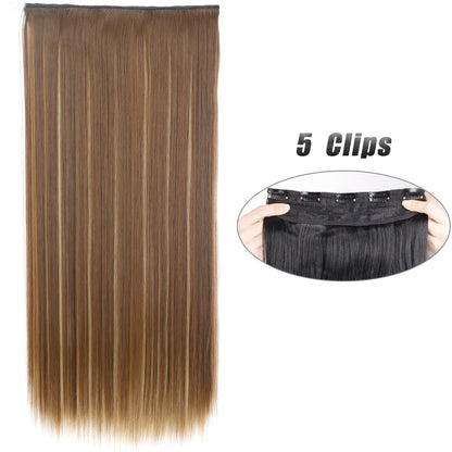 Clip-Extensions 5-teilig, lang & glatt, 80cm