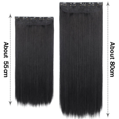 Clip-Extensions 5-teilig, lang & glatt, 80cm