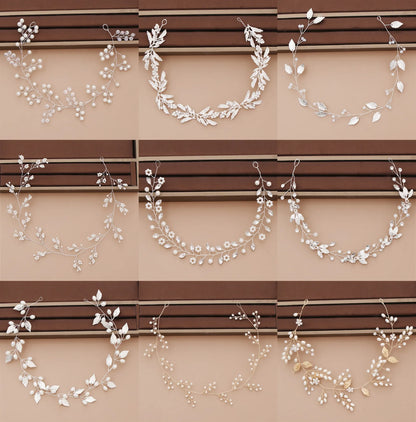 Strass-Tiara-Stirnband für die Braut