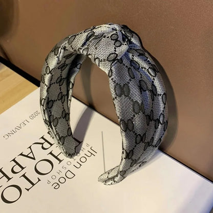 Retro-Print Stirnband für Frauen