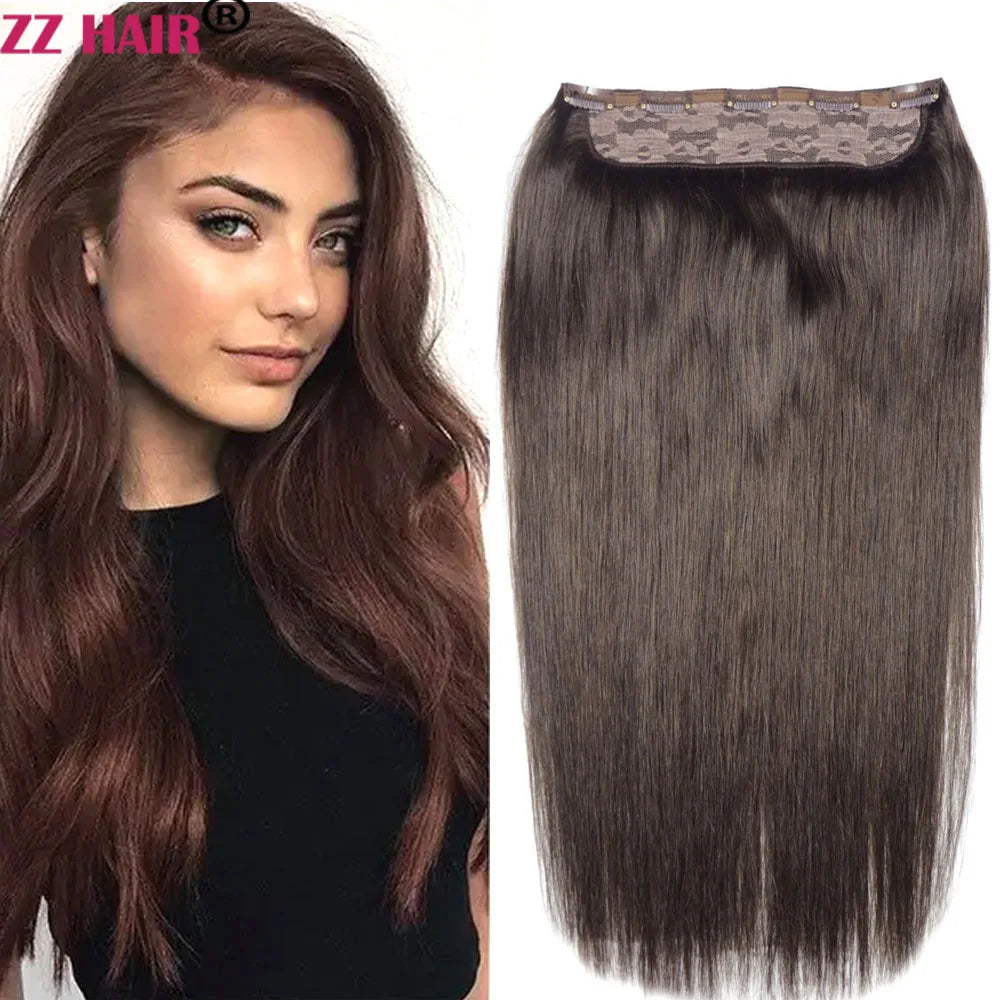 ZZHAIR 100% Echthaar-Extensions, Remy, 16–26 Zoll