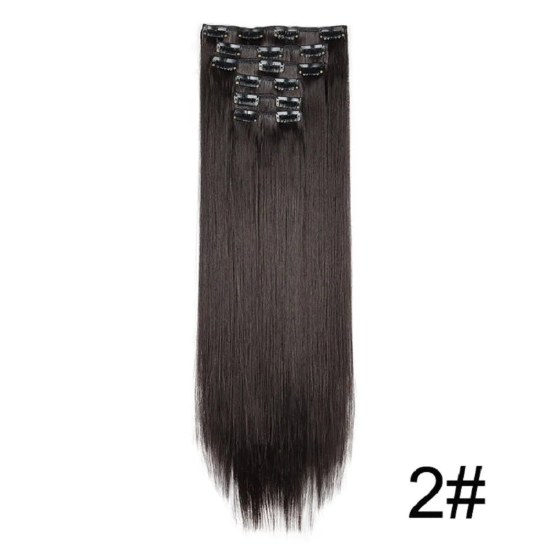 Clip-Extensions 6-teilig, lang & glatt, ultra-unsichtbar