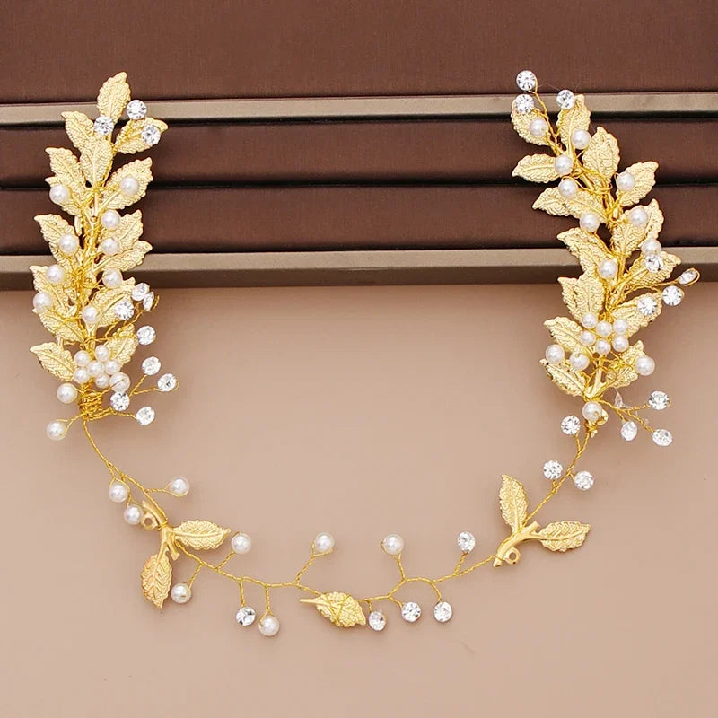 Strass-Tiara-Stirnband für die Braut