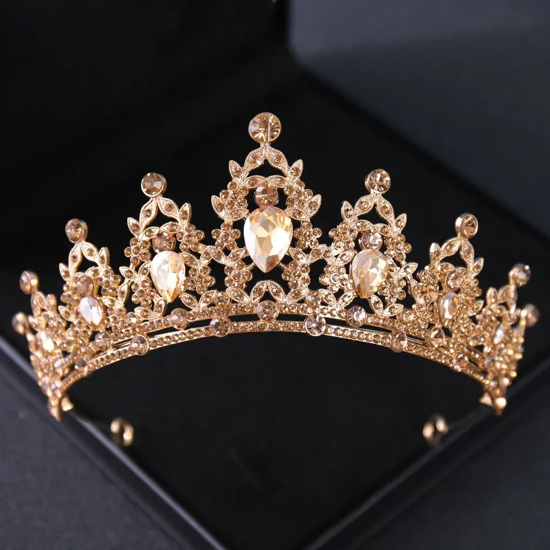 Barock-Vintage-Kristallkrone