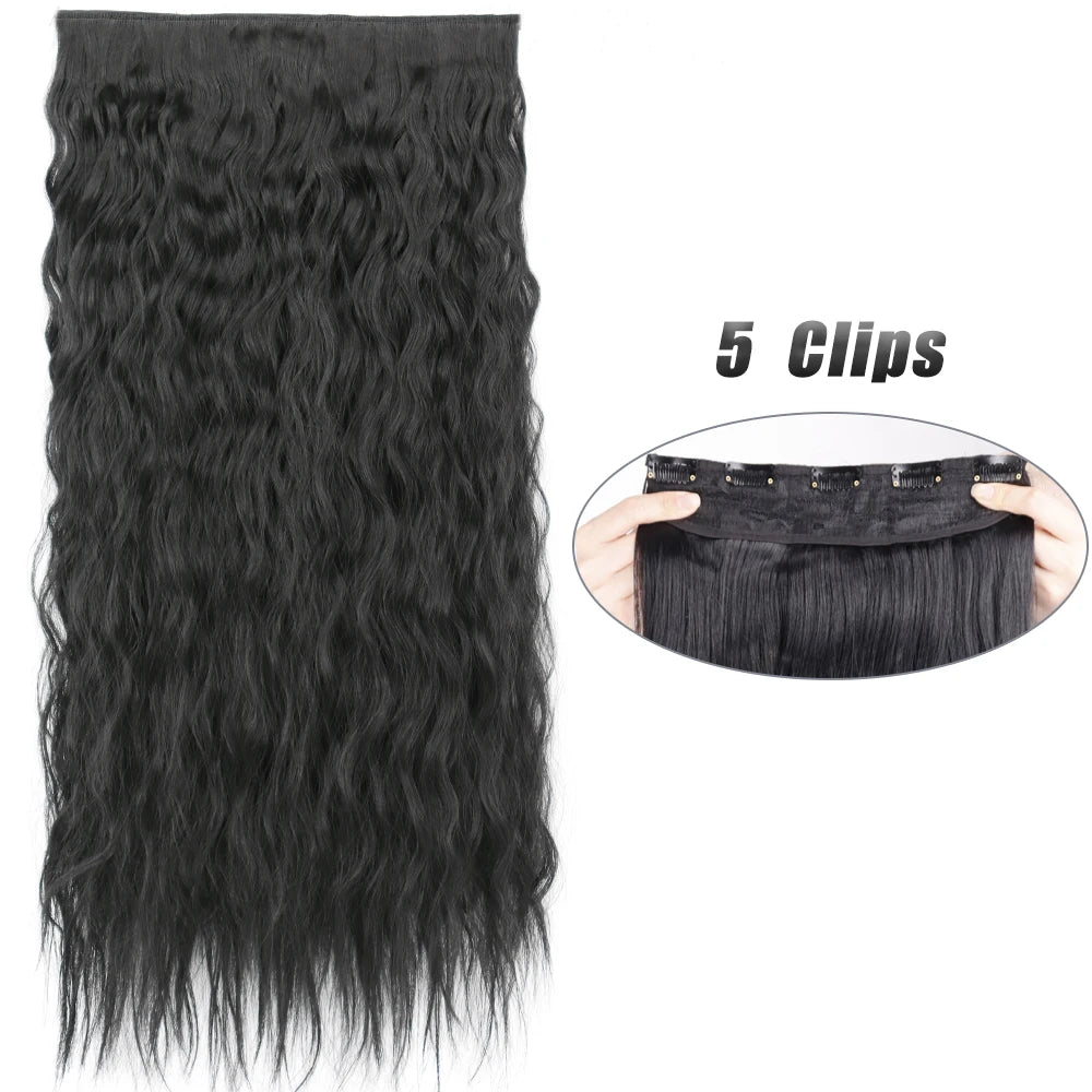 Clip-Extensions 5-teilig, lang & glatt, 80cm