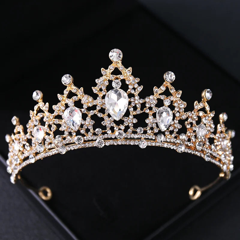 Barock-Vintage-Kristallkrone