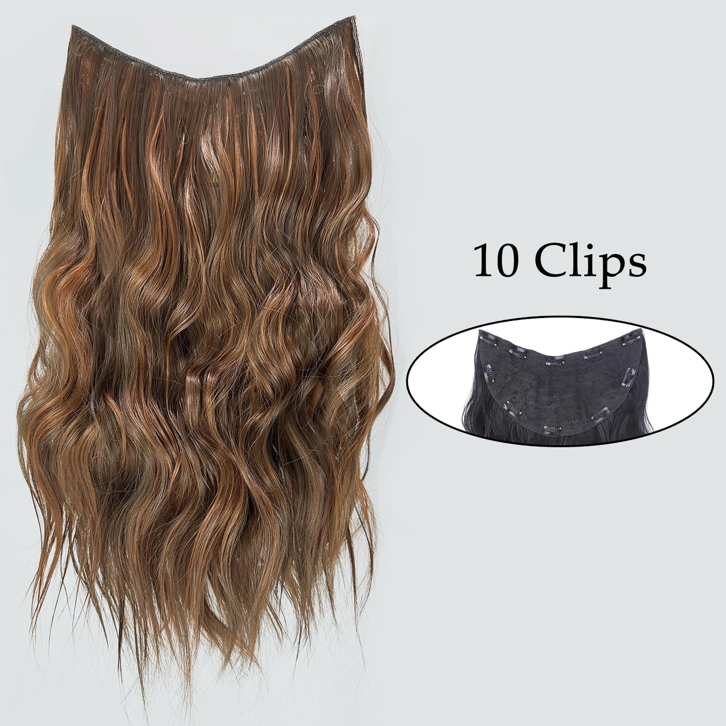 Clip-Extensions 5-teilig, lang & glatt, 80cm