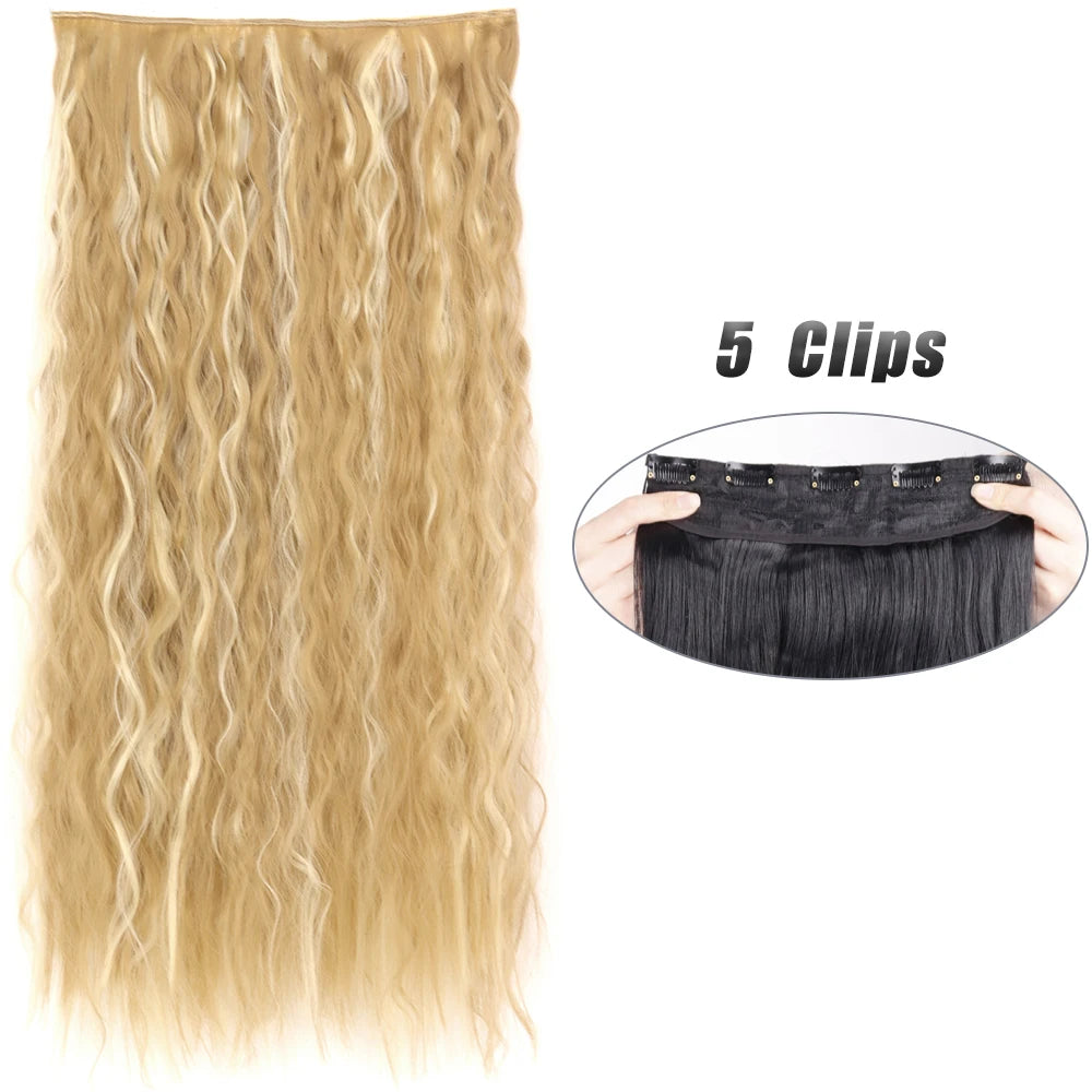 Clip-Extensions 5-teilig, lang & glatt, 80cm