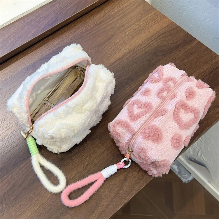 Plüsch-Reisetasche mit Griff