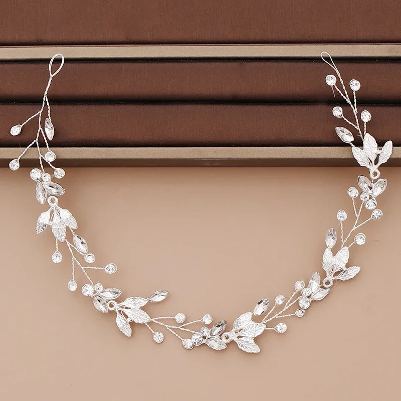 Strass-Tiara-Stirnband für die Braut