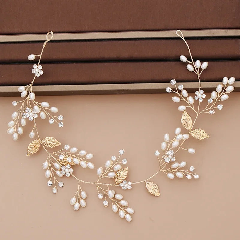 Strass-Tiara-Stirnband für die Braut