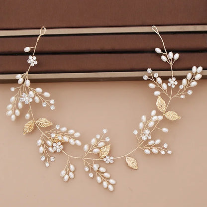 Strass-Tiara-Stirnband für die Braut