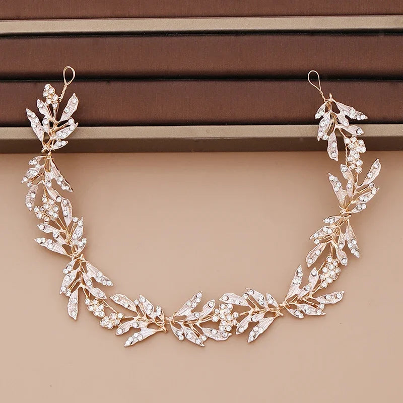 Strass-Tiara-Stirnband für die Braut