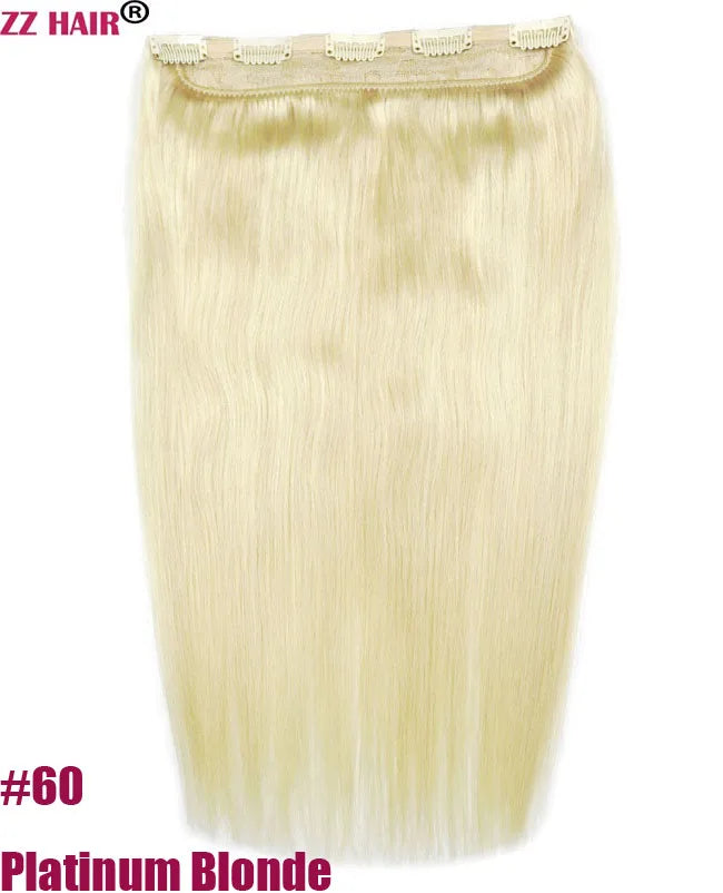 ZZHAIR 100% Echthaar-Extensions, Remy, 16–26 Zoll