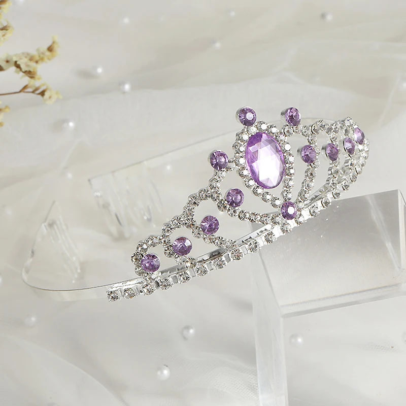Kristall-Prinzessinnen-Tiara-Kamm