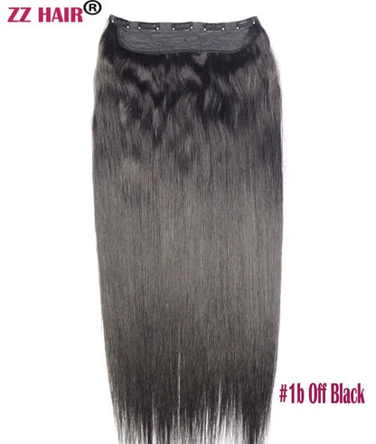 ZZHAIR 100% Echthaar-Extensions, Remy, 16–26 Zoll