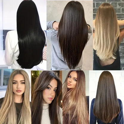Clip-Extensions 6-teilig, lang & glatt, ultra-unsichtbar