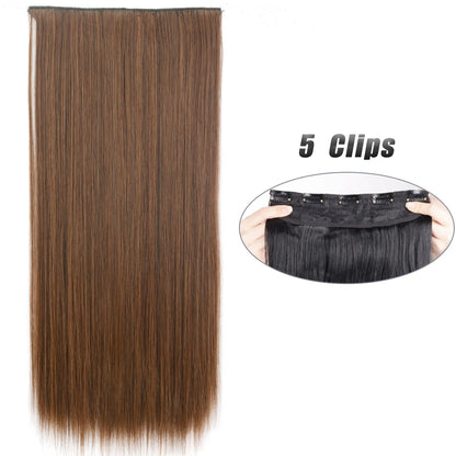 Clip-Extensions 5-teilig, lang & glatt, 80cm