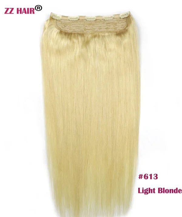 ZZHAIR 100% Echthaar-Extensions, Remy, 16–26 Zoll