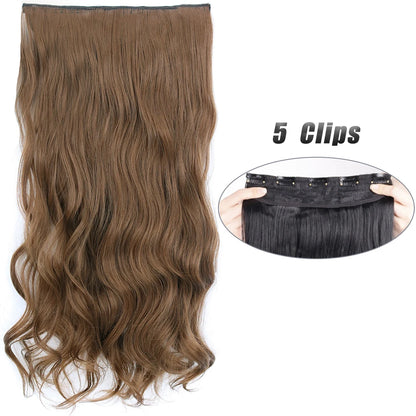 Clip-Extensions 5-teilig, lang & glatt, 80cm