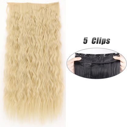 Clip-Extensions 5-teilig, lang & glatt, 80cm