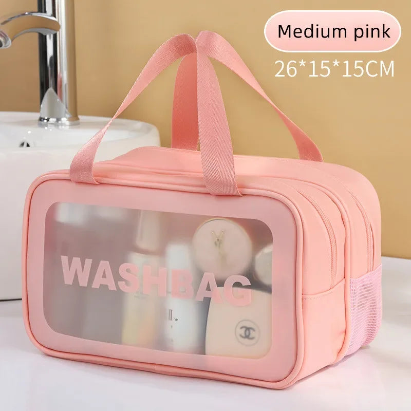 Trocken-Nass-Trenn-Tasche, transparent