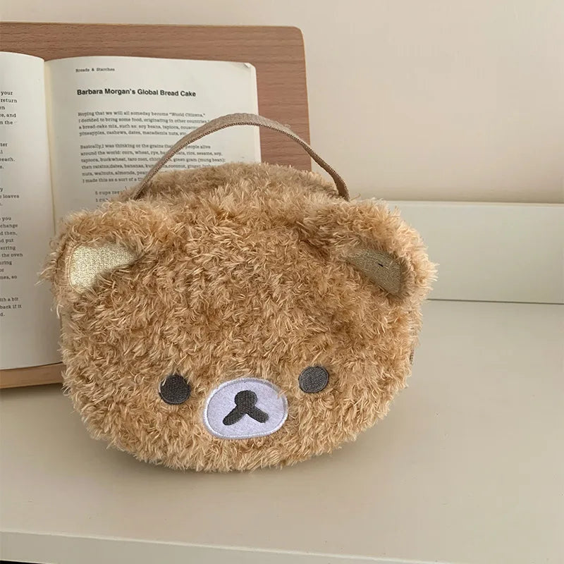 Plüsch-Kosmetiktasche Bär